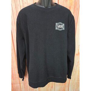 Vans Mens Original Off The Wall X-Large Black Sweatshirt